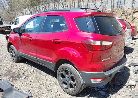 2018 Ford Ecosport Ses from USA, damaged, VIN MAJ6P1CL0JC201050